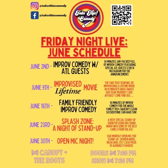 Upcoming Events – Canopy + the Roots